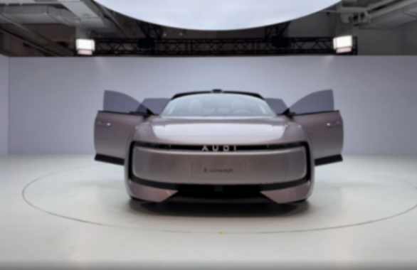 奥迪新品牌AUDI发布首款概念车,没有四环LOGO的AUDI,还是奥迪吗